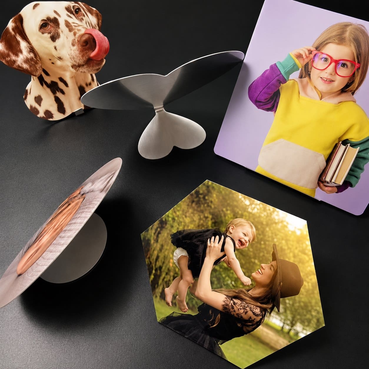 Gifts custom aluminum printing example